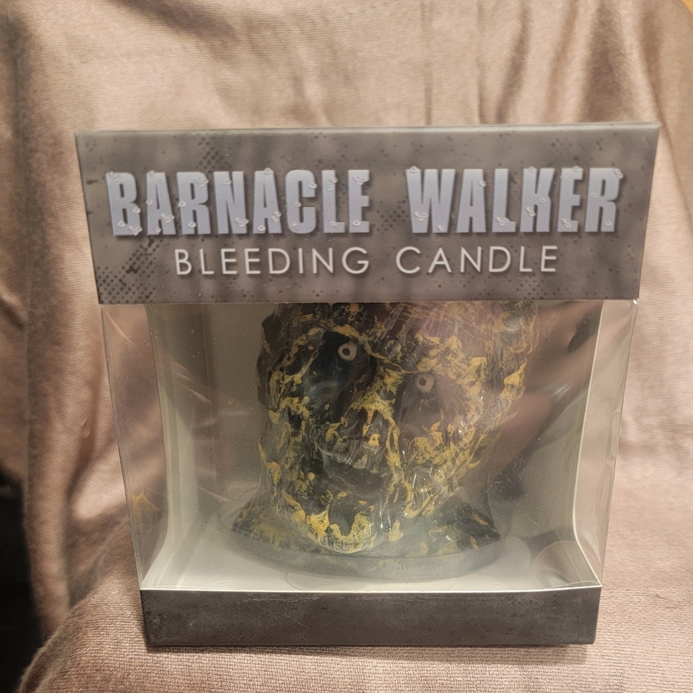 The Walking Dead AMC Supply Drop Limited Barnacle Walker Bleeding Candle NEW